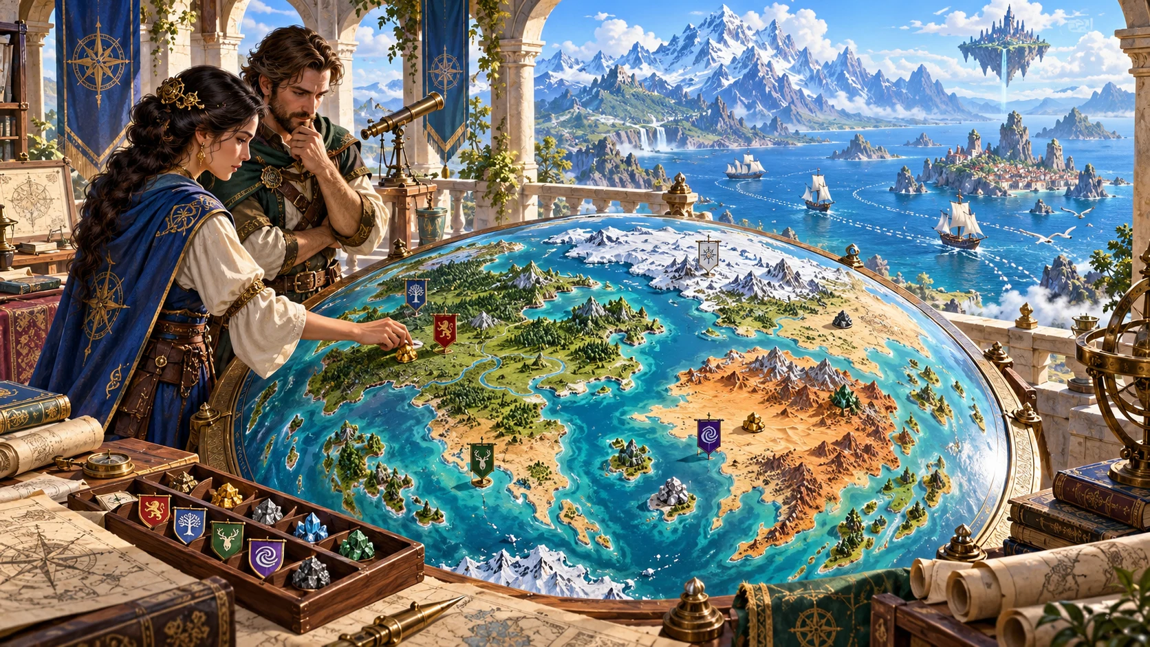 World Framework Generator editorial illustration